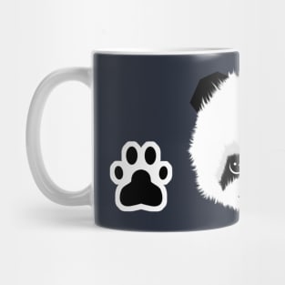 Panda head and foots Mug